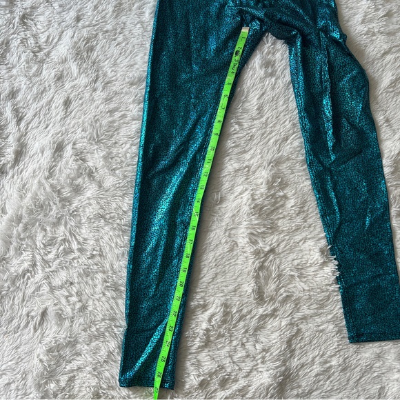 Mosaic Metallic Print Leggings - Picture 4 of 6